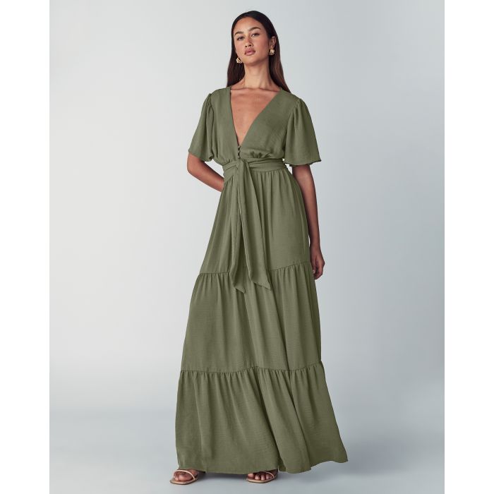 mallorca maxi dress MALLORCA MAXI DRESS L / Sway